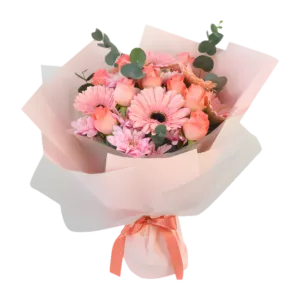 Pink Rose Bouquet