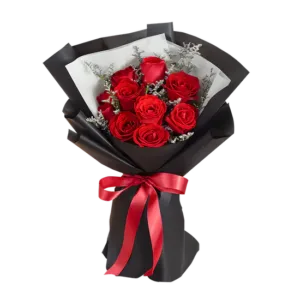 Solar Rose Hand Bouquet